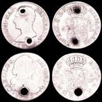 Spanje. Carlos III, José Napoleón. Reales España, Borbones -, Postzegels en Munten, Munten | Europa | Niet-Euromunten