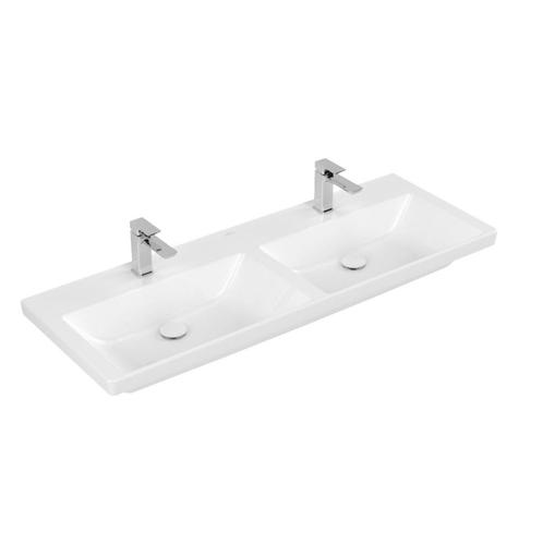 Wastafel Villeroy & Boch Subway 3.0 Dubbele Wasbak Met, Doe-het-zelf en Verbouw, Sanitair, Overige typen, Nieuw, Ophalen of Verzenden