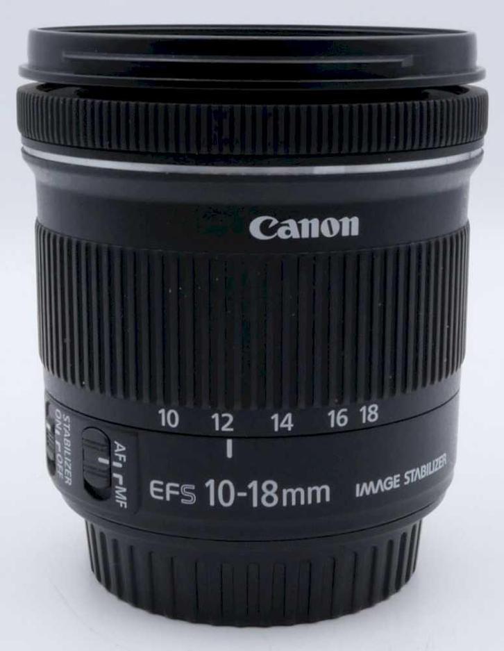 Canon EF-S 10-18mm f/4.5-5.6 IS STM OCCASION (887), Audio, Tv en Foto, Fotografie | Lenzen en Objectieven, Zo goed als nieuw, Ophalen of Verzenden