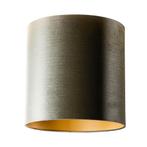 Velours lampenkap groen met gouden binnenkant 40/40/40, Huis en Inrichting, Lampen | Lampenkappen, Klassiek / Antiek, 25 tot 50 cm