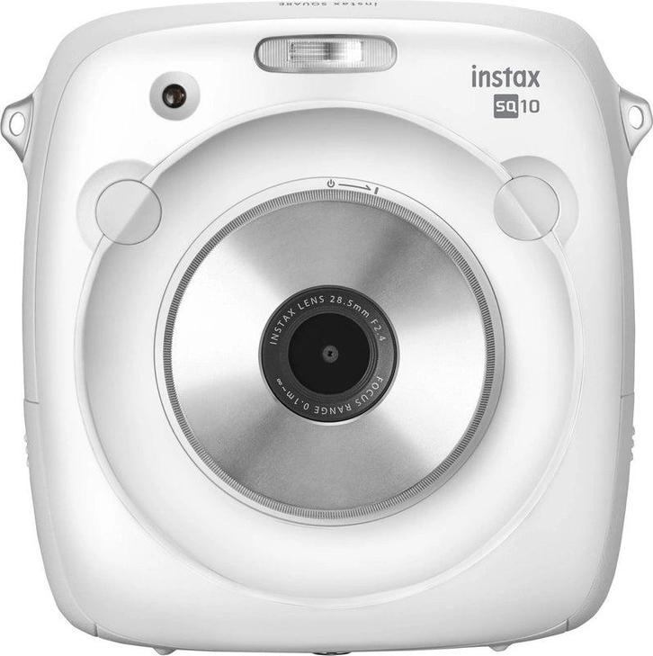 Fujifilm Instax SQUARE SQ10 Instant Camera - Wit (In doos), Audio, Tv en Foto, Fotocamera's Analoog, Zo goed als nieuw, Verzenden