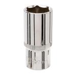 Silverline Diepe metrische dop - 27 mm - chroom vanadium..., Doe-het-zelf en Verbouw, Gereedschap | Handgereedschap, Ophalen of Verzenden