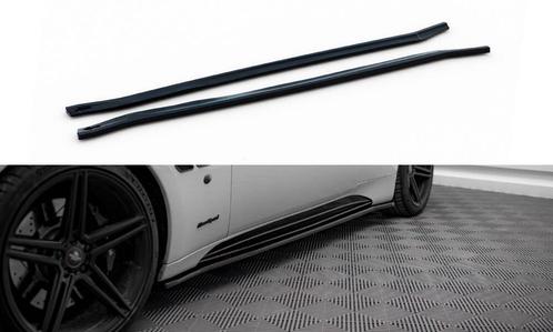 Zijskirts Maserati Granturismo Maxton Glans Zwart, Auto-onderdelen, Carrosserie en Plaatwerk, Ophalen of Verzenden
