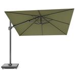 Challenger T2 premium parasol 300x300 cm antraciet lush, Ophalen of Verzenden, Nieuw