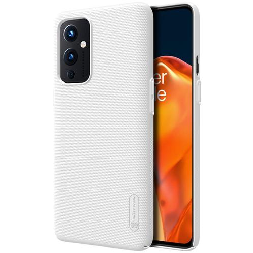 Nillkin OnePlus 9 Hoesje Super Frosted Shield Wit, Telecommunicatie, Mobiele telefoons | Hoesjes en Frontjes | Overige merken