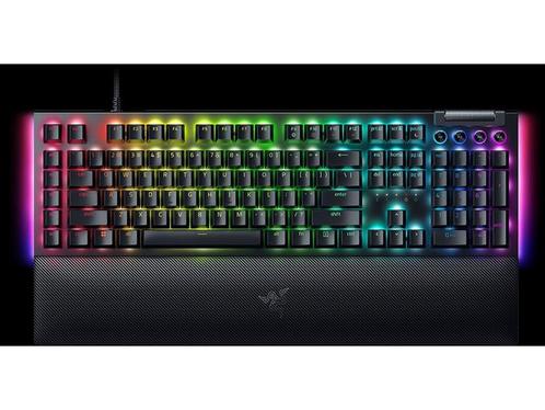 Razer BlackWidow V4 - Mechanisch Toetsenbord - Razer Green, Computers en Software, Toetsenborden, Zo goed als nieuw, Verzenden
