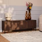 Tv meubel Madison Walnoot | 165 cm, Verzenden, Nieuw