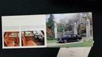 1965 Rolls Royce Silver Shadow & Bentley T brochure folder, Boeken, Auto's | Folders en Tijdschriften, Gelezen, Verzenden