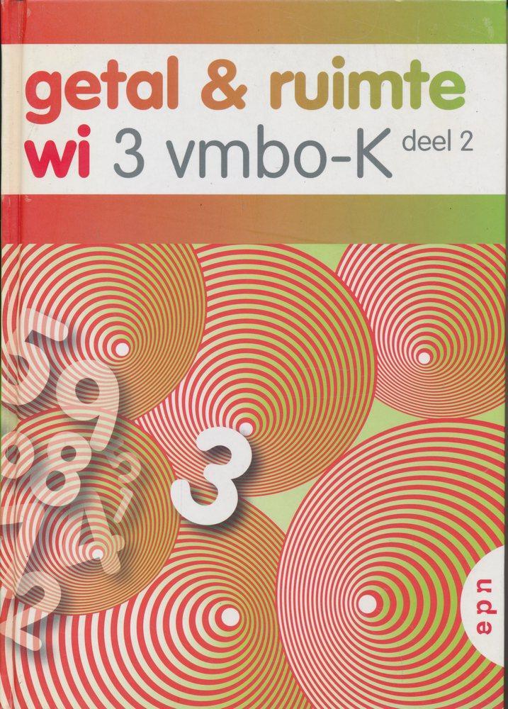 Getal en Ruimte 3 deel 2 VMBO-K, Boeken, Schoolboeken, Nieuw, Verzenden