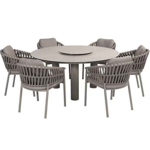 Catalana Donato dining tuinset 160xH75 cm 8 delig keramiek, Tuin en Terras, Tuinsets en Loungesets, Nieuw, Ophalen of Verzenden