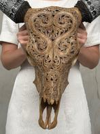 Geen minimumprijs - Prachtige bruine gebeitelde