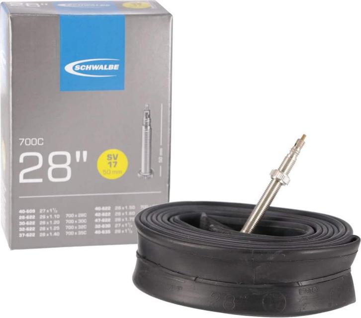 Schwalbe Binnenband - SV17 - 28 inch x 1.10 - 1.75 - Frans, Fietsen en Brommers, Fietsaccessoires | Overige Fietsaccessoires, Zo goed als nieuw