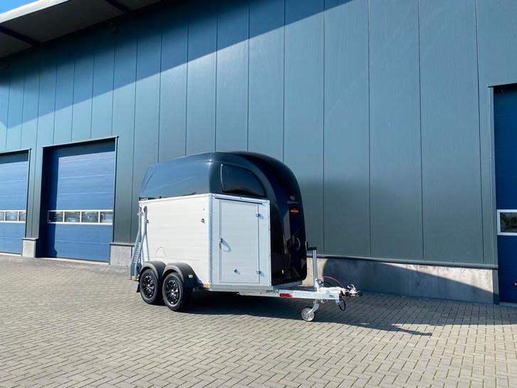 BOCKMANN CHAMPION R 2 BLACK - EDITION ALL - IN AKTIE!, Dieren en Toebehoren, Paarden en Pony's | Trailers en Aanhangwagens, 2-paards trailer