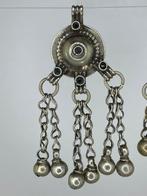 Set antieke Afghaanse tribale zilveren hangers –, Antiek en Kunst