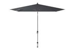 Platinum Riva parasol 2,5x2,5 m. antraciet, Tuin en Terras, Parasols, Nieuw, Stokparasol, Verzenden, Kantelbaar