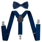 Fako Fashion - Kinder Bretels Met Vlinderstrik - 65cm -, Verzenden, Nieuw