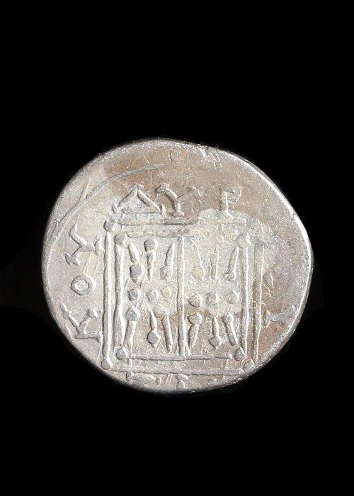 Illyrian, Dyrrhachium Zilver Drachm (Zonder Minimumprijs), Antiek en Kunst, Antiek | Overige Antiek