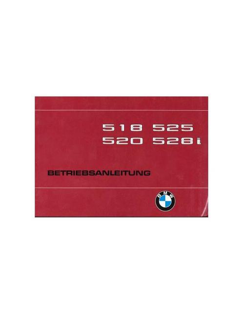 1980 BMW 5 SERIE INSTRUCTIEBOEKJE DUITS, Auto diversen, Handleidingen en Instructieboekjes