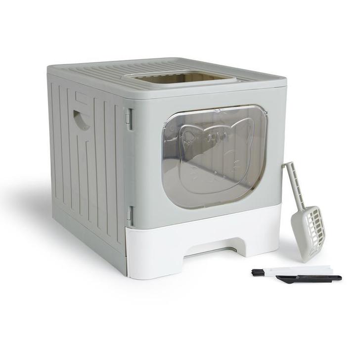 Kattenbak met uitschuiflade - 48 x 38 x 38 cm, Dieren en Toebehoren, Katten-accessoires, Nieuw, Verzenden