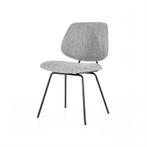 Stoel Lynn - grijs fletcher, Huis en Inrichting, Ophalen of Verzenden, Nieuw