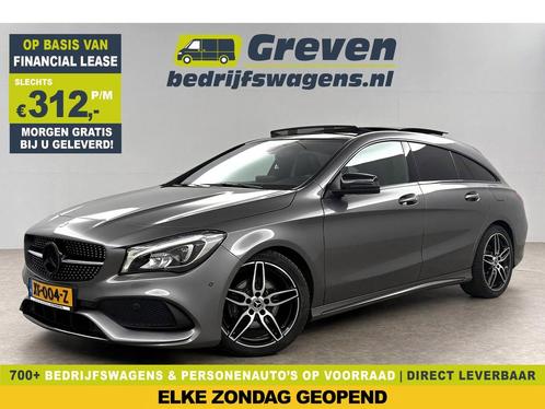Mercedes-Benz CLA-Klasse 180 AMG Pano Cam LED Clima Cruise, Auto's, Mercedes-Benz, Te koop, Automaat, Financial lease, Benzine