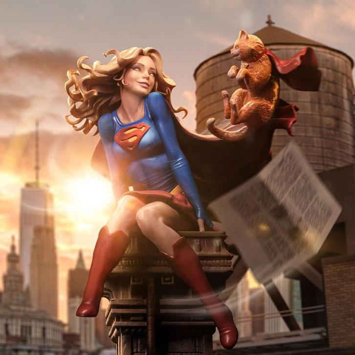 DC Comics Art Scale Statue 1/10 Super Girl Series #8 25 cm, Verzamelen, Film en Tv, Nieuw, Ophalen of Verzenden