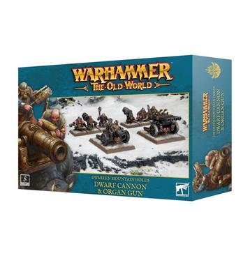 Dwarfen Mountain Holds Dwarf Cannon Organ Gun (warhammer beschikbaar voor biedingen