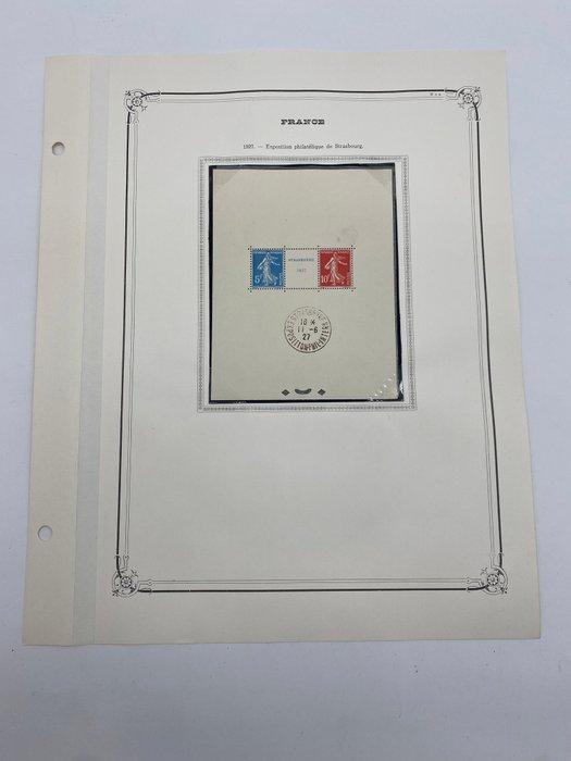 Frankrijk 1927 - Blok #2 Filatelie-expositie van Strasbourg, Postzegels en Munten, Postzegels | Europa | Frankrijk
