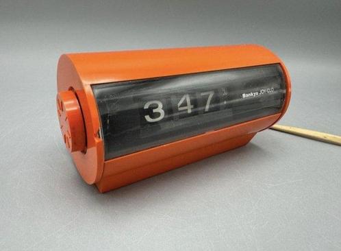 Flip klok - Sankyo - Ontwerp Plastic - 1960-1970, Antiek en Kunst, Antiek | Klokken