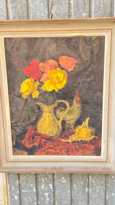 Arvid Mather (1905-1950) - Stil life composition with, Antiek en Kunst, Kunst | Schilderijen | Klassiek