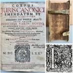 Gregor XIII; Paulus Lancellotto Perusinus - Corpus Juris, Antiek en Kunst