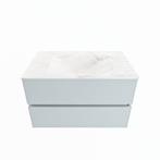 MONDIAZ VICA-DLUX 80cm badmeubel onderkast Clay 2 lades., Ophalen of Verzenden, Nieuw, Bad