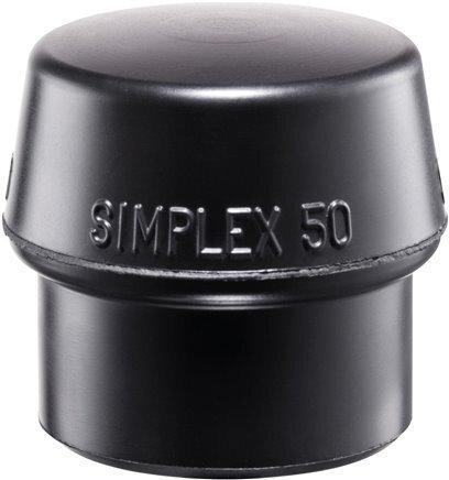 Vervangende Rubber Kop voor Een Simplex Hamer 50mm Zwart, Doe-het-zelf en Verbouw, Gereedschap | Handgereedschap, Nieuw, Verzenden