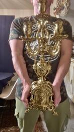 Kaarsenhouder (2) - Verguld brons - Bronzen kandelaars, Antiek en Kunst