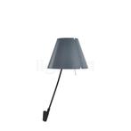 Luceplan Costanzina Wandlamp, zwart/betongrijs (Wandlampen), Verzenden, Nieuw