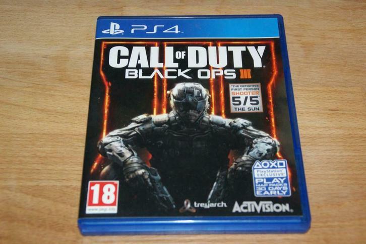 Call of Duty Black Ops III (ps4), Spelcomputers en Games, Games | Sony PlayStation 4, Gebruikt, Shooter, Verzenden