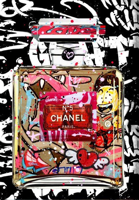 Moabit - Graffiti No. 5 – Love in a Bottle, Antiek en Kunst, Kunst | Designobjecten