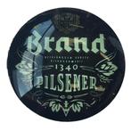 Occasion - Ronde taplens Brand Pilsener bol 69 mmø, Ophalen of Verzenden