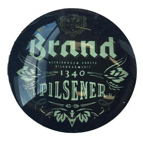 Occasion - Ronde taplens Brand Pilsener bol 69 mmø, Zakelijke goederen, Horeca | Overige, Ophalen of Verzenden