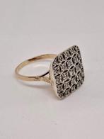 Ring - 14 karaat Geel goud Diamant (Natuurlijk), Nieuw