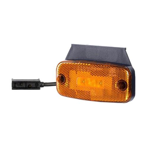 Horpol LED Zijmarkering Oranje + Bevestigingsbeugel & DC-Con, Auto-onderdelen, Verlichting, Nieuw, Ophalen of Verzenden