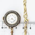 Ketting met hanger - 18 karaat Geel goud - 0.50ct. tw.