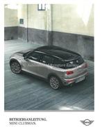 2018 MINI CLUBMAN INSTRUCTIEBOEKJE DUITS