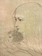 Jan Toorop (1858-1928) - Madonna 1927, Antiek en Kunst