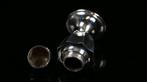 Antiek Peper & Zoutvaatje (Zilver) London Begin 20e Eeuw -