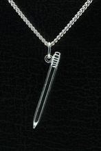 Zilveren Vulpotlood - Kraspen ketting hanger, Verzenden, Nieuw