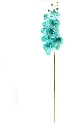 Phalaenopsis Orchidee Spray Turquoise Zijden 105 cm, Huis en Inrichting, Woonaccessoires | Kunstplanten en Kunstbloemen, Nieuw