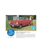 1964 OPEL KADETT A PROGRAMMA BROCHURE NEDERLANDS, Boeken, Nieuw, Opel, Author