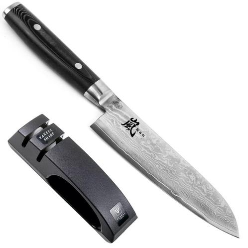 Yaxell Ran Messenset - Giftset - 2-delig - Santoku Mes 16..., Huis en Inrichting, Keuken | Bestek, Nieuw, Ophalen of Verzenden