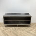 Tweedehands Horeca RVS werktafel / werkbank, (bxd) 200x70 cm, Ophalen of Verzenden
